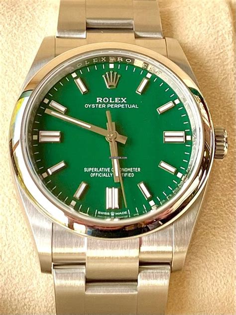 rolex oyster perpetual green money|used Rolex Oyster Perpetual for sale.